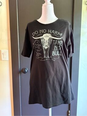 Junk Gypsy Do No Harm Black Graphic Short-Sleeve Tee - Men